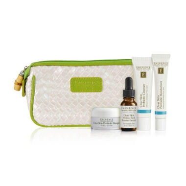 eminence organic skin care clear skin starter set